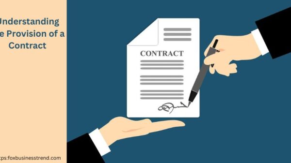 Provision of a Contract